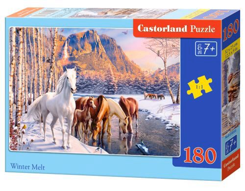 Castorland B-018505 Winter Melt Puzzle 180 Teile