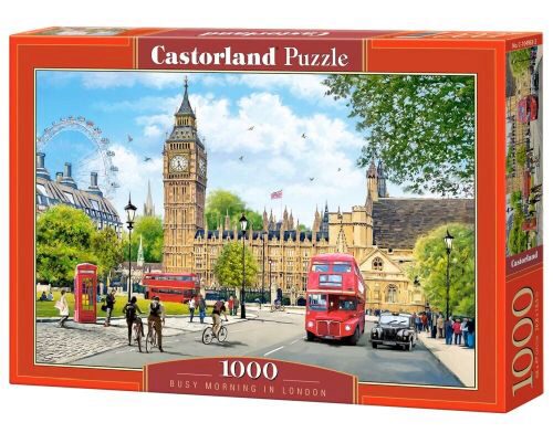 Castorland C-104963-2 Busy Morning in London Puzzle 1000 Teile