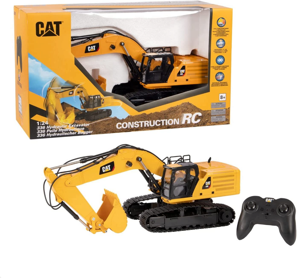 Caterpillar 25001 CAT 336 Excavator 1:24 2.4 GHz Full Function