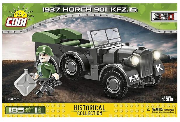 Cobi 2405 1937 Horch 901 (Kfz.15)/ 185 pcs
