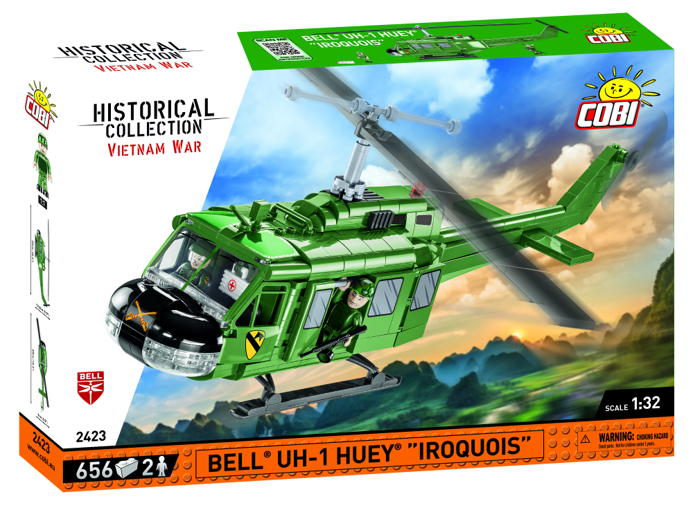 Cobi 2423 Bell UH-1 Huey / 656 pcs.