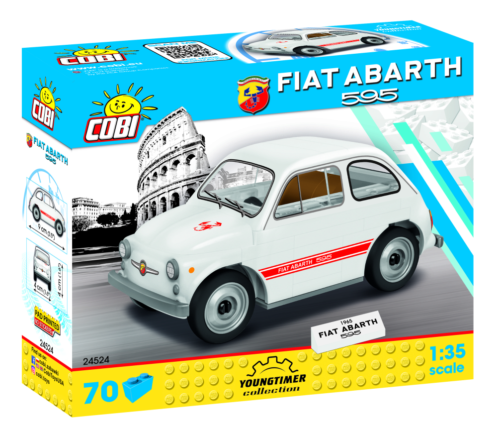 Cobi 24524 Fiat Abarth 595 / 70 pcs.