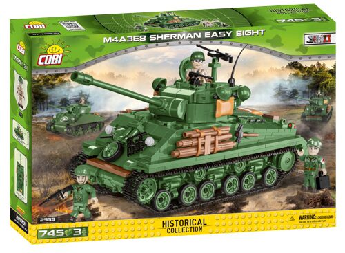 Cobi 2533 M4A3E8 Sherman Easy 8 / 725 p. (Easy Eight)