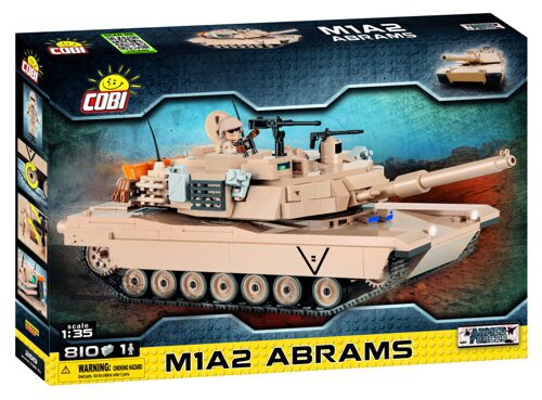 Cobi 2619 M1A2 Abrams / 810 pcs.