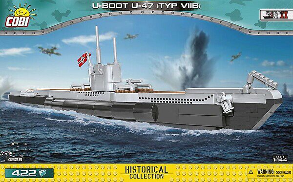 Cobi 4828 U-Boot U47 Typ VII B / 422 pcs.