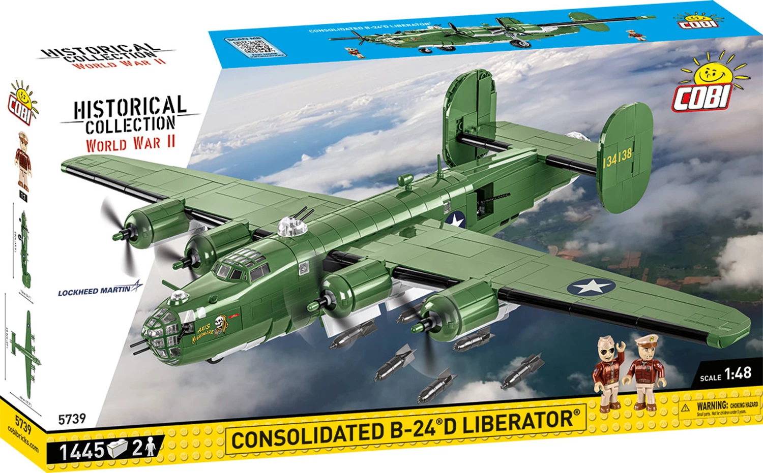 Cobi 5739 Consolidated B-24D / 1445 pcs.