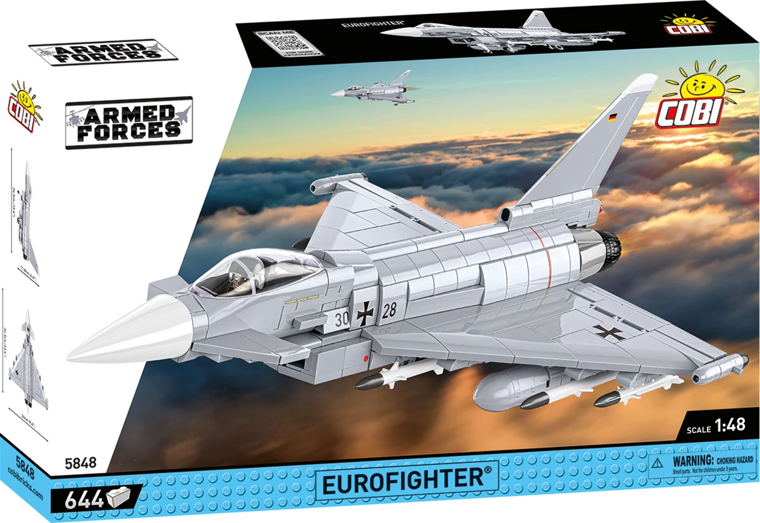 Cobi 5848 Eurofighter / 644 pcs.