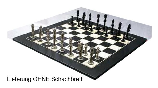 Prince August 700 Zinngiessform Schachfiguren "Klassisch" Das Set enthält alle Gießformen zum Selbstgießen eines kompletten Schachspiels mit zwei Parteien:
6 Figuren (Bauer, Turm, Läufer, Springer, König und Königin) in 3 Formen.  