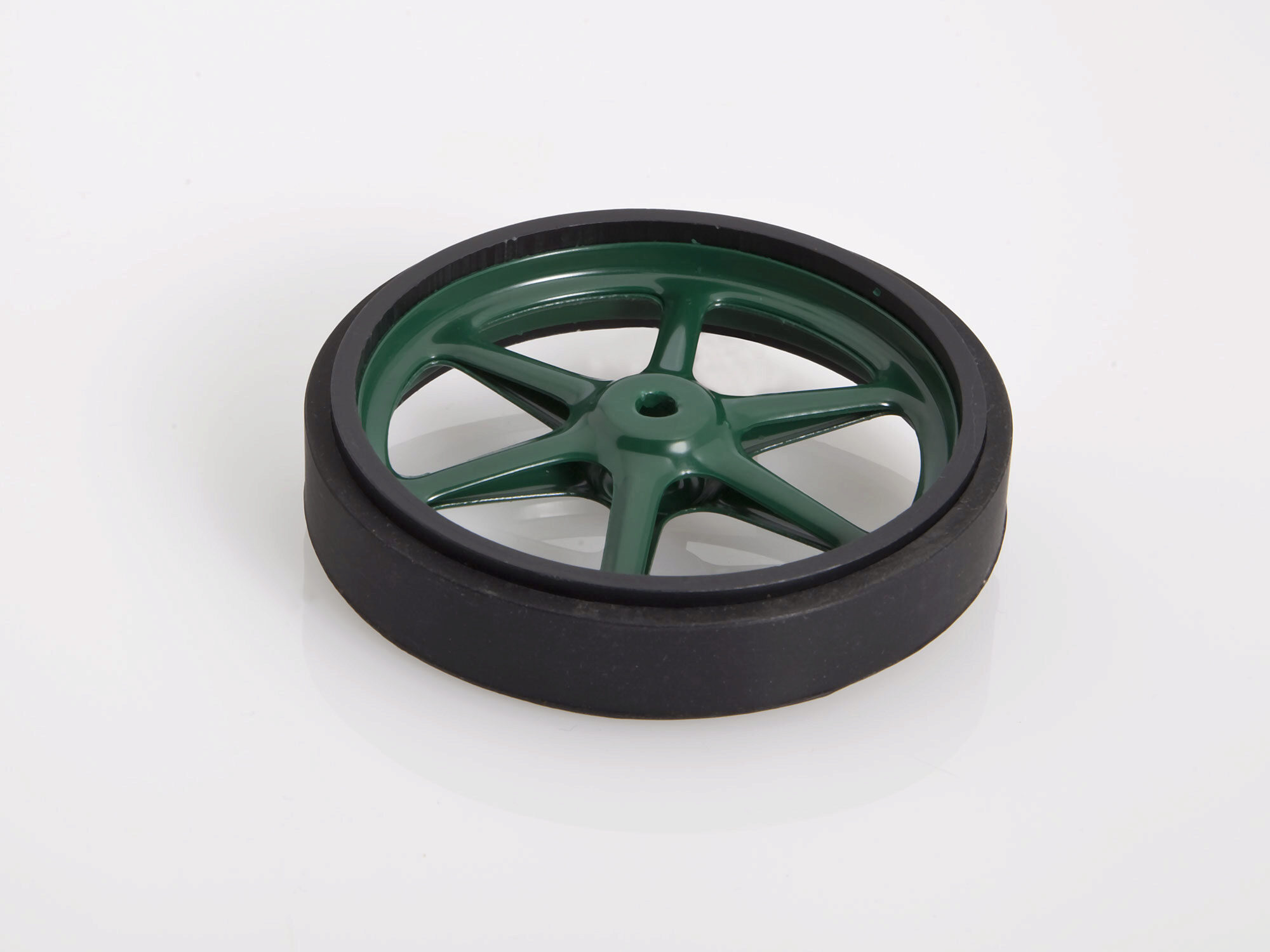 Wilesco 1322 Rad vorne 70 mm, grün für Typ D 405/1