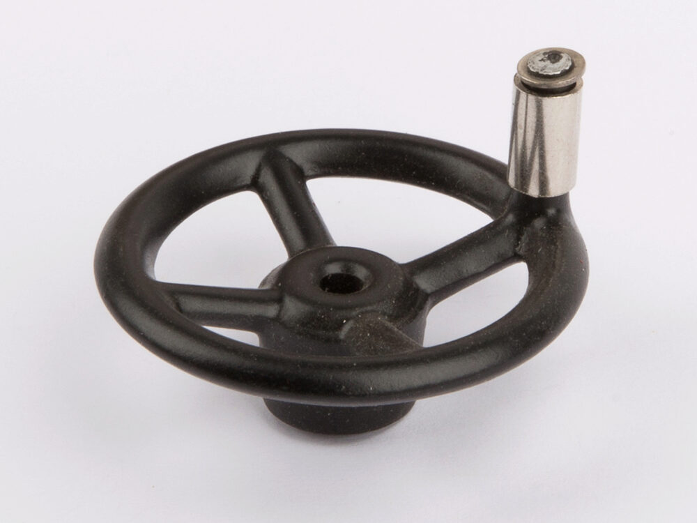 Wilesco 1402 Lenkrad, schwarz für Typ D 368, 398, 405-1