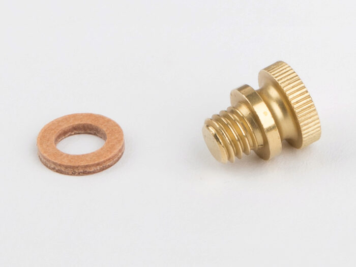 Wilesco 1504 Ölerschraube, messing M 6 für Typ D 21