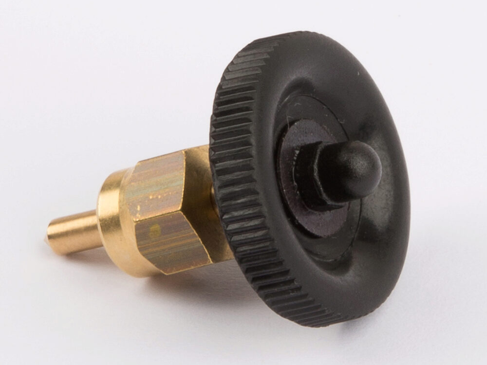 Wilesco 1594 Dampfabsperrventil/Ablassventil ohne Ventilkörper - Unterteil, MS für Typ D 15, 21, 430
