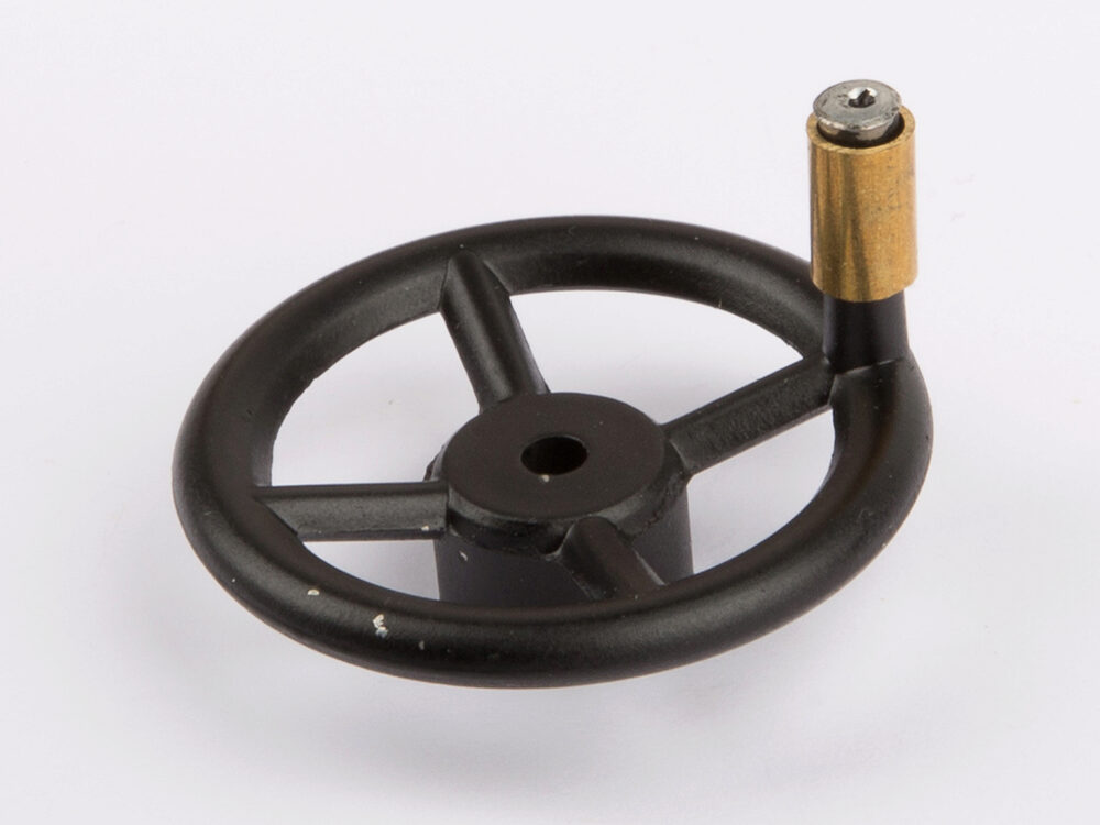 Wilesco 1799 Lenkrad, schwarz für Typ D 366,396,406,409,496,499