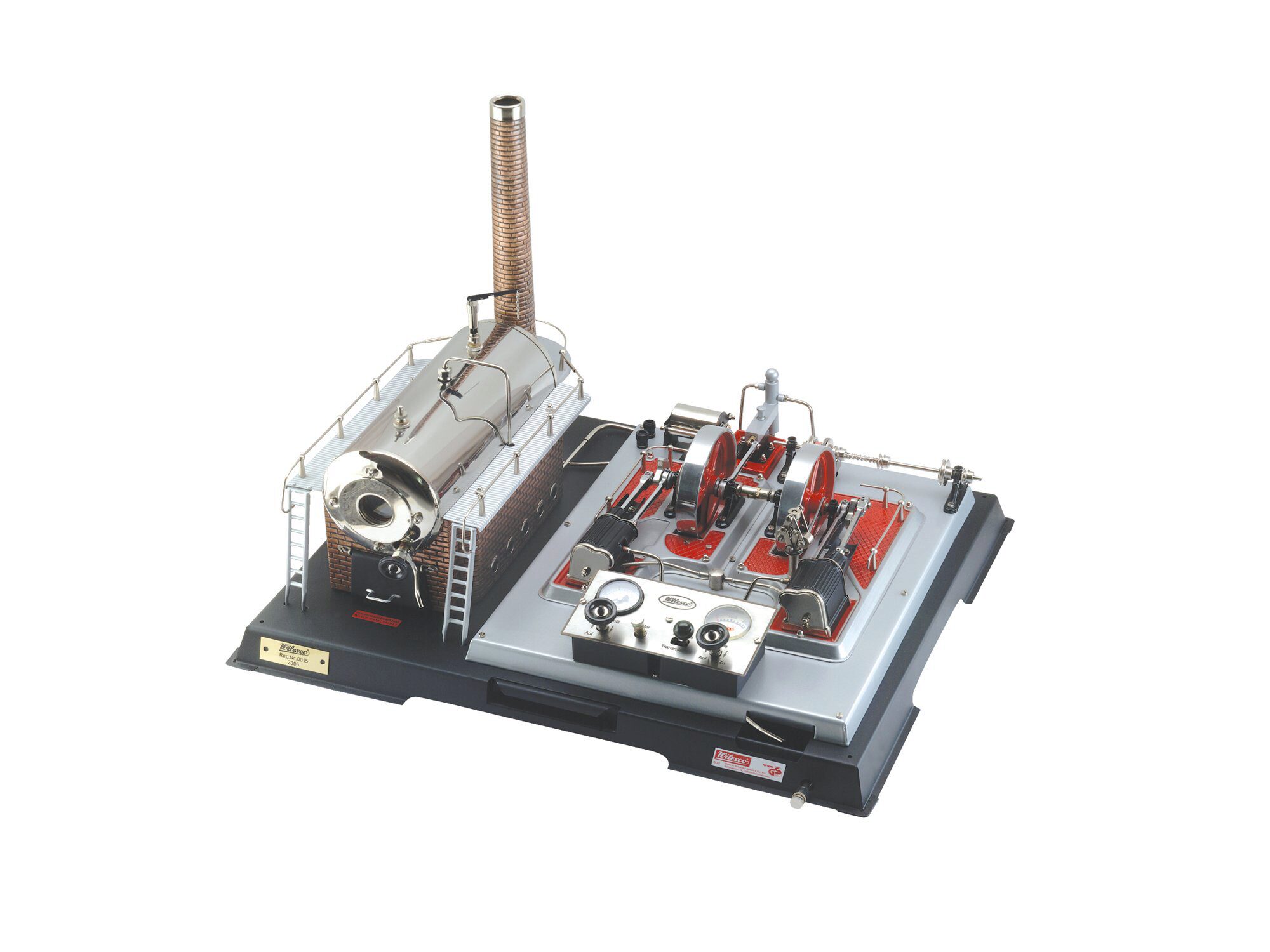 Wilesco 32 D32 Dampfmaschine elektrisch beheizt