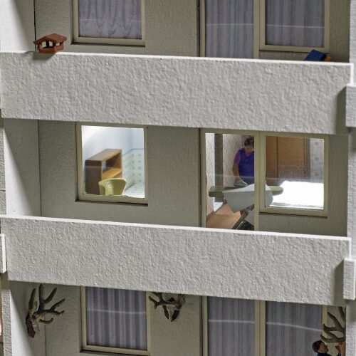 Busch 1993 Einrichtung Bügelarbeiten H0