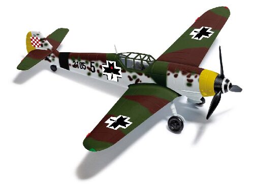 Busch 25019 Flugz.Bf 109 G Kroatien H0   