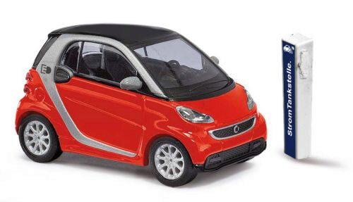 Busch 46226 Smart Fortwo electric rot