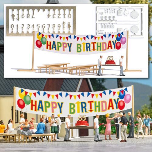 Busch 6565 Action Set: Happy Birthday!
