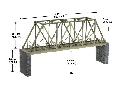 Noch 67029 Kastenbrücke 360 mm