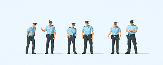 Preiser 10743 Polizei Sommeruniform, Deutschland
