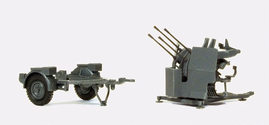 Preiser 16582 2 cm Flakvierling 38. Mit SdAnh 52 DR 1939 - 45