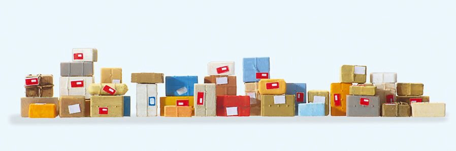 Preiser 17703 Postpakete, 40 Stück