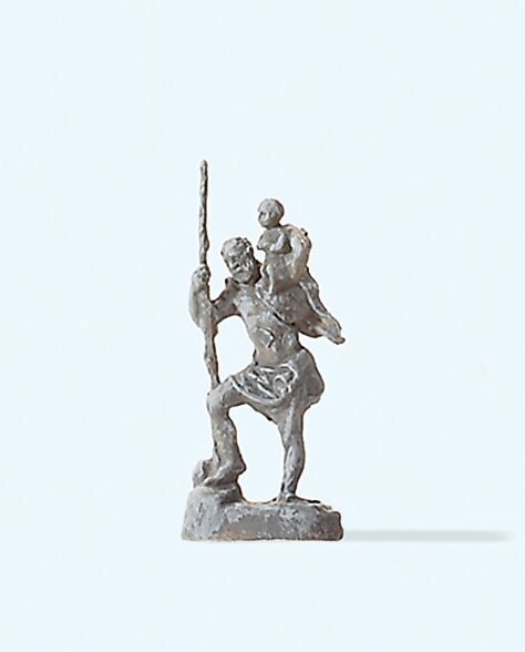Preiser 29102 Statue "Sankt Christophorus"