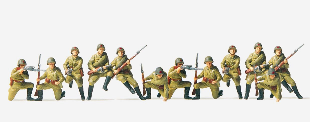 Preiser 72523 Infanterie aufgesessen UdSSR 1942