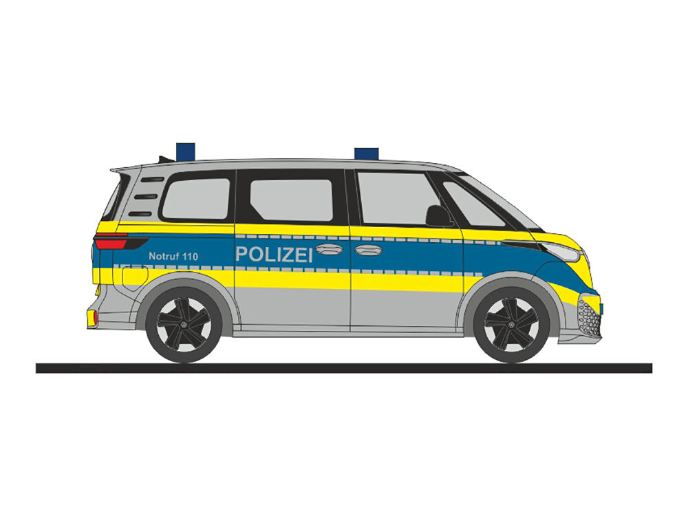 Rietze 51400 VW ID.Buzz People Polizei Hessen