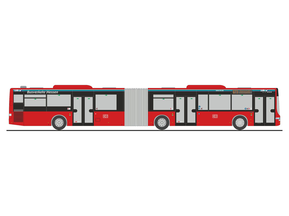 Rietze 72784 MAN Lion´s City G´15 DB Busverkehr Hessen