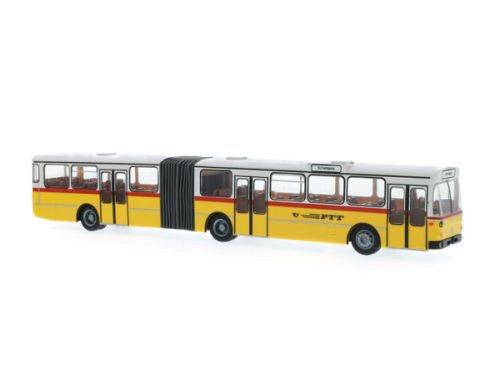 Rietze 74502 MB O 305 Gelenkbus PTT (CH)