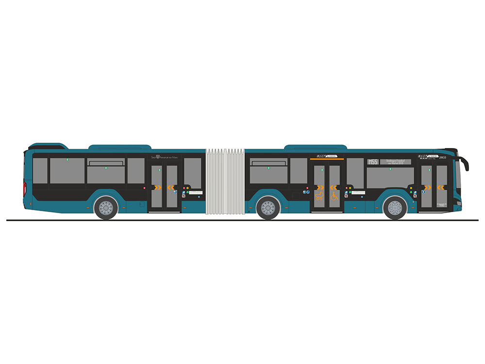 Rietze 75863 MAN Lion's City 18´18 DB Regio Bus Mitte