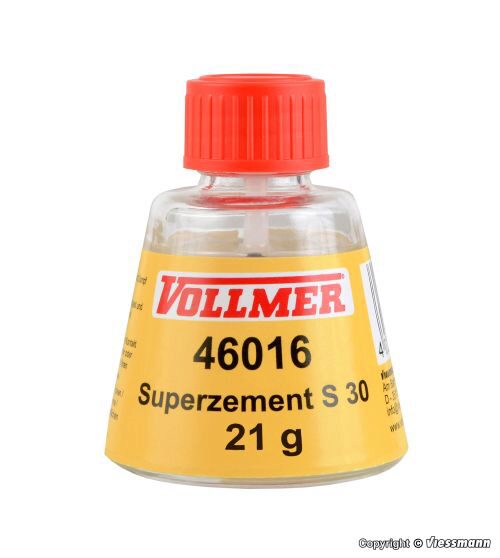 Vollmer 46016 Vollmer Superzement S 30, 25ml / 21g

