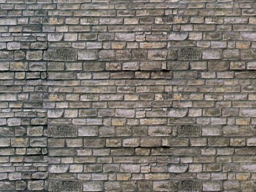 Vollmer 47366 N Mauerplatte Mauerstein aus Karton, 25 x 12,5 cm, 10 Stück
