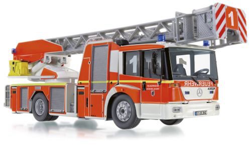 Wiking 43102 Feuerwehr - Drehleiter L32 (MB Econic - Metz)