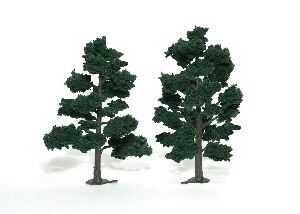 Woodland TR1517 2 Laubbäume dunkelgrün  15 - 18 cm